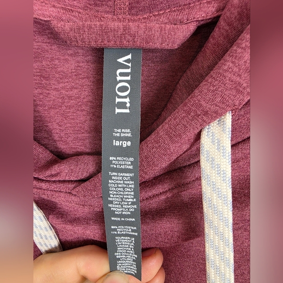 Vuori Halo Hoodie L - Picture 2 of 3
